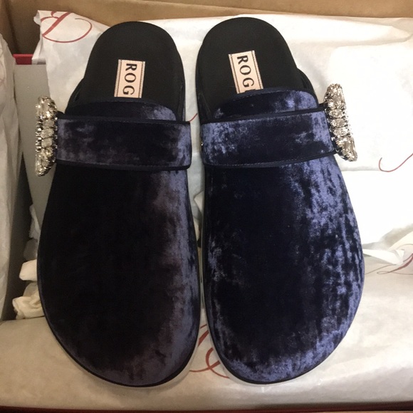 NA!! Roger vivier velvet mule - Picture 4 of 12